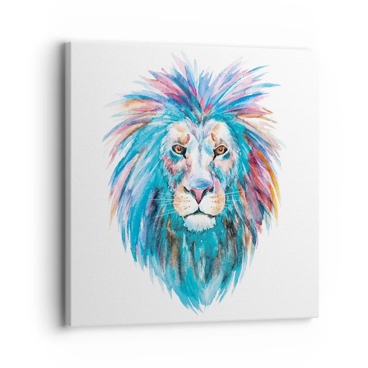 Lærredstryk - Billede på lærred - En elektrificerende aura - 30x30 cm