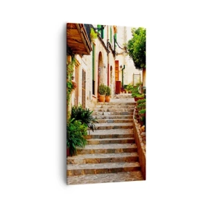 Lærredstryk - Billede på lærred - Magien ved en spansk ferie - 55x100 cm