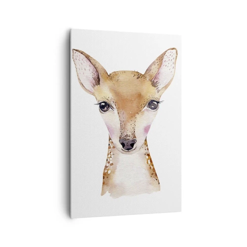 Lærredstryk - Billede på lærred - Uskyldighedens natur - 80x120 cm