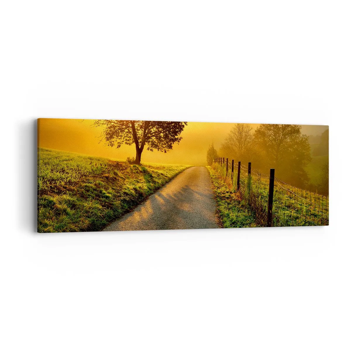 Lærredstryk - Billede på lærred - Kære eftermiddag - 90x30 cm