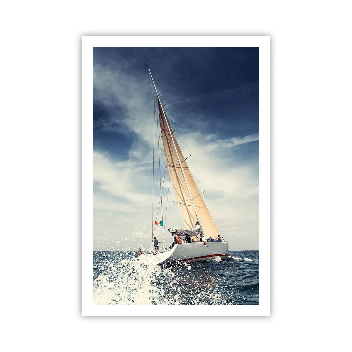 Plakat - De kan ikke indhente os! - 61x91 cm