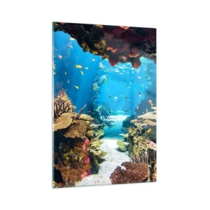 Billede på glas - Du har ikke engang drømt - 50x70 cm