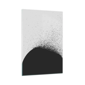 Billede på glas - Partikelbevægelse - 70x100 cm