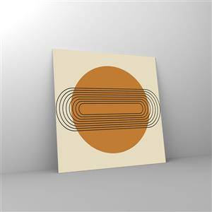 Billede på glas - Den perfekte plan - 60x60 cm