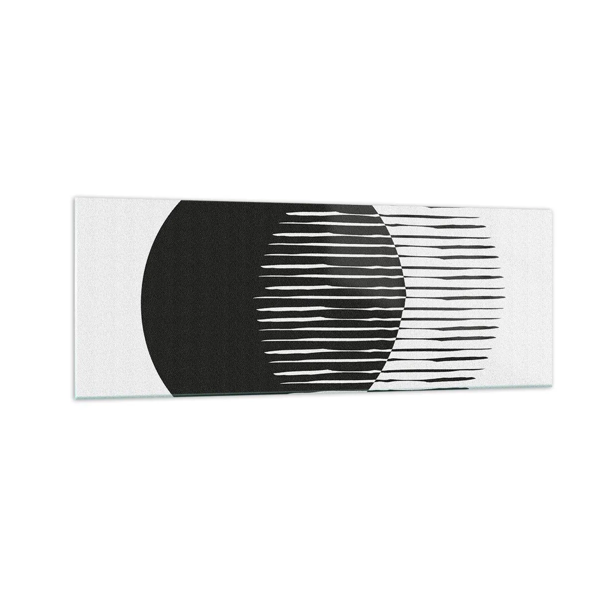 Billede på glas - Hans alter ego - 140x50 cm