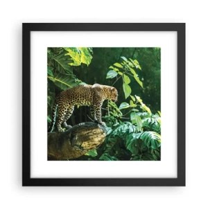Plakat i sort ramme - Til jagt? - 30x30 cm