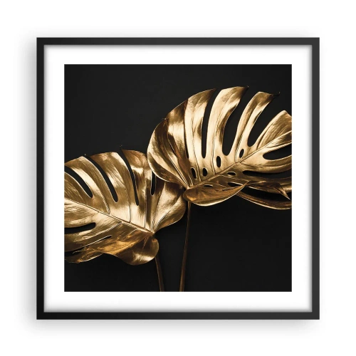Plakat i sort ramme - Naturens skatte - 50x50 cm