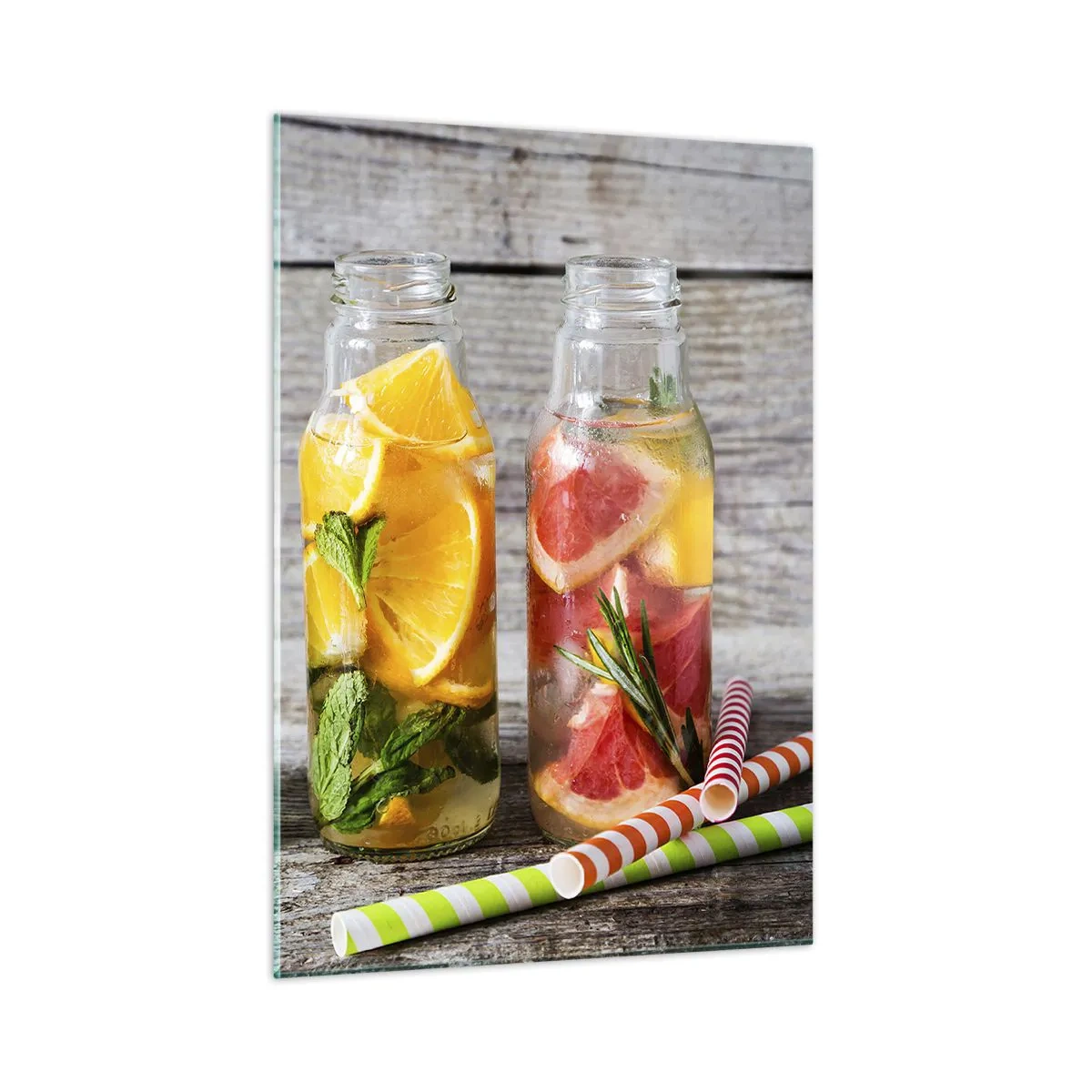 Billede på glas - Sund af natur - 50x70 cm