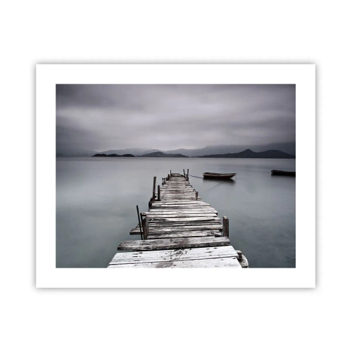 Plakat - Du kan tage af sted i morgen - 50x40 cm