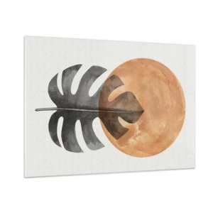 Billede på glas - Altid solen - 100x70 cm