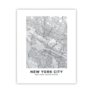 Plakat - Anatomi af en storby - 40x50 cm