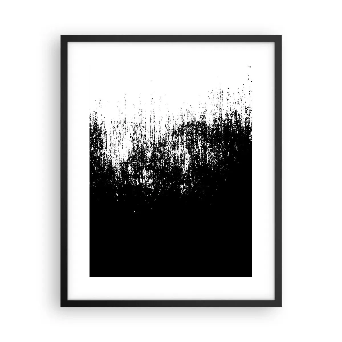 Plakat i sort ramme - Og vinderen er... - 40x50 cm