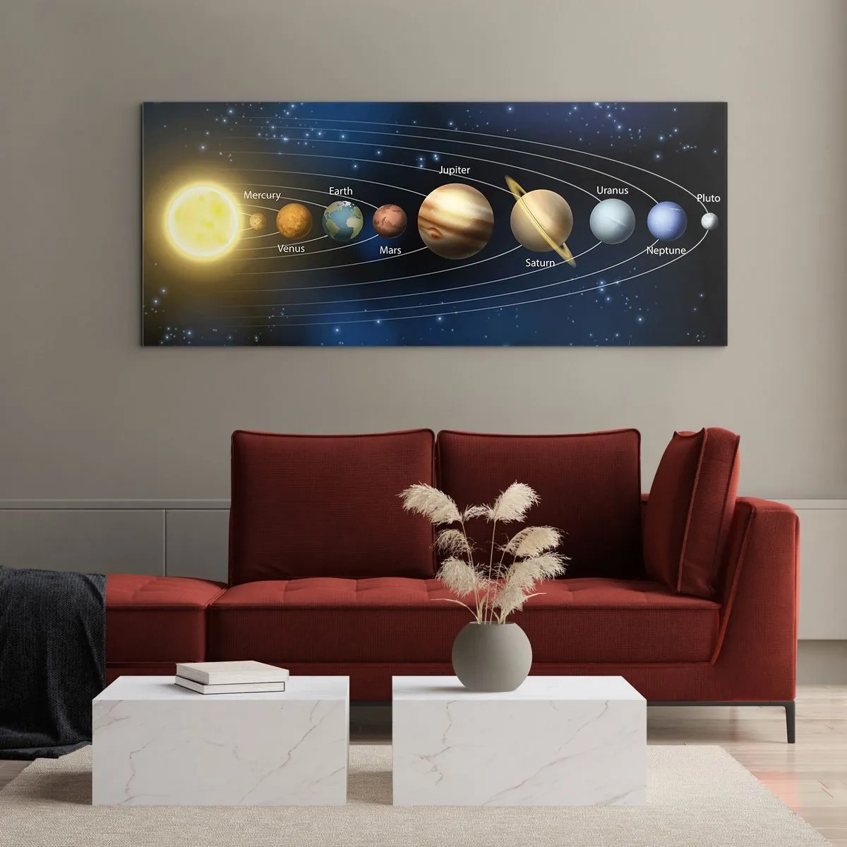 Billede på glas - En ud af ti - 120x50 cm