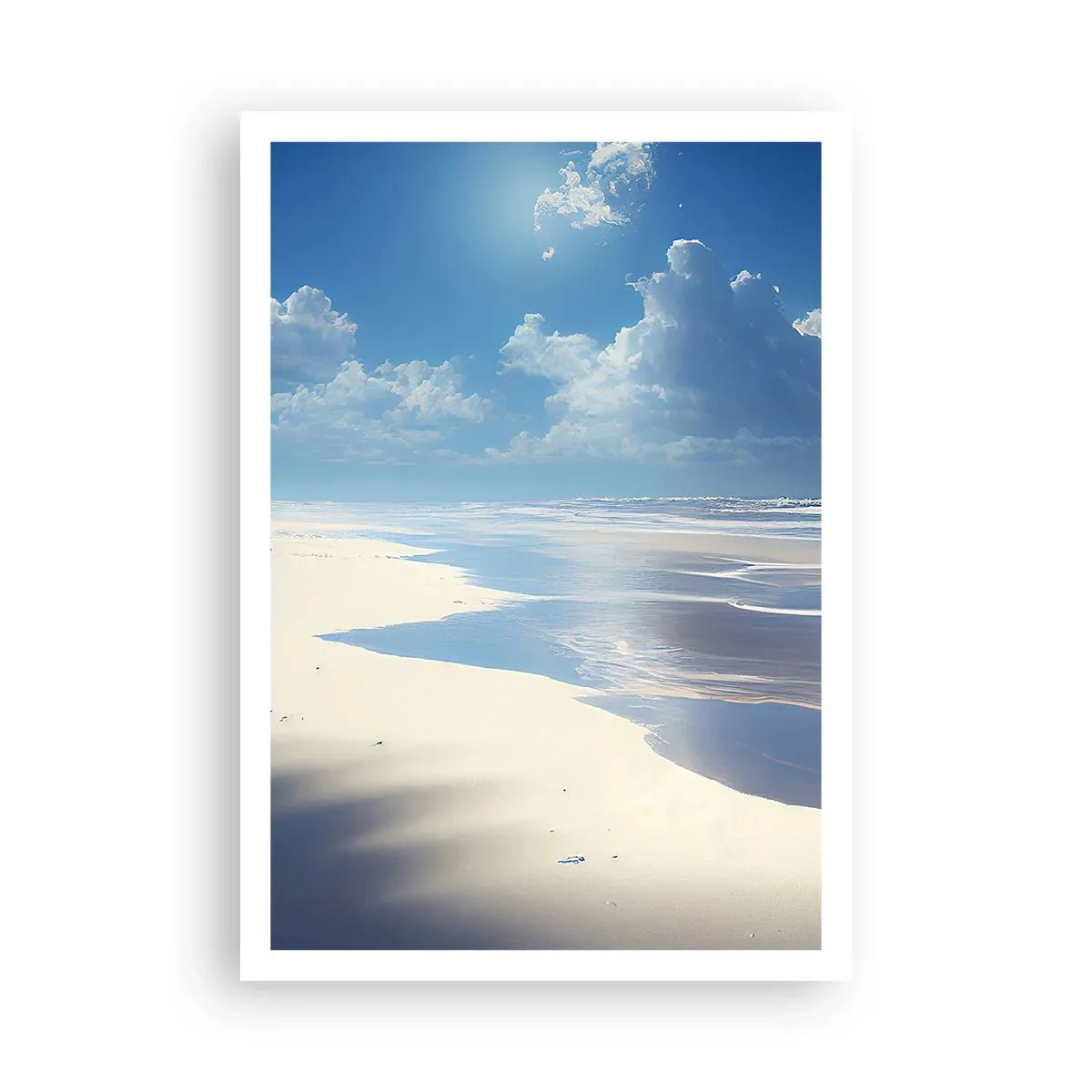 Plakat - Ferie i paradis - 70x100 cm
