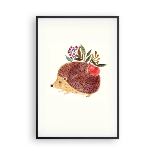 Plakat i sort ramme - Og du kan allerede lide mig - 61x91 cm
