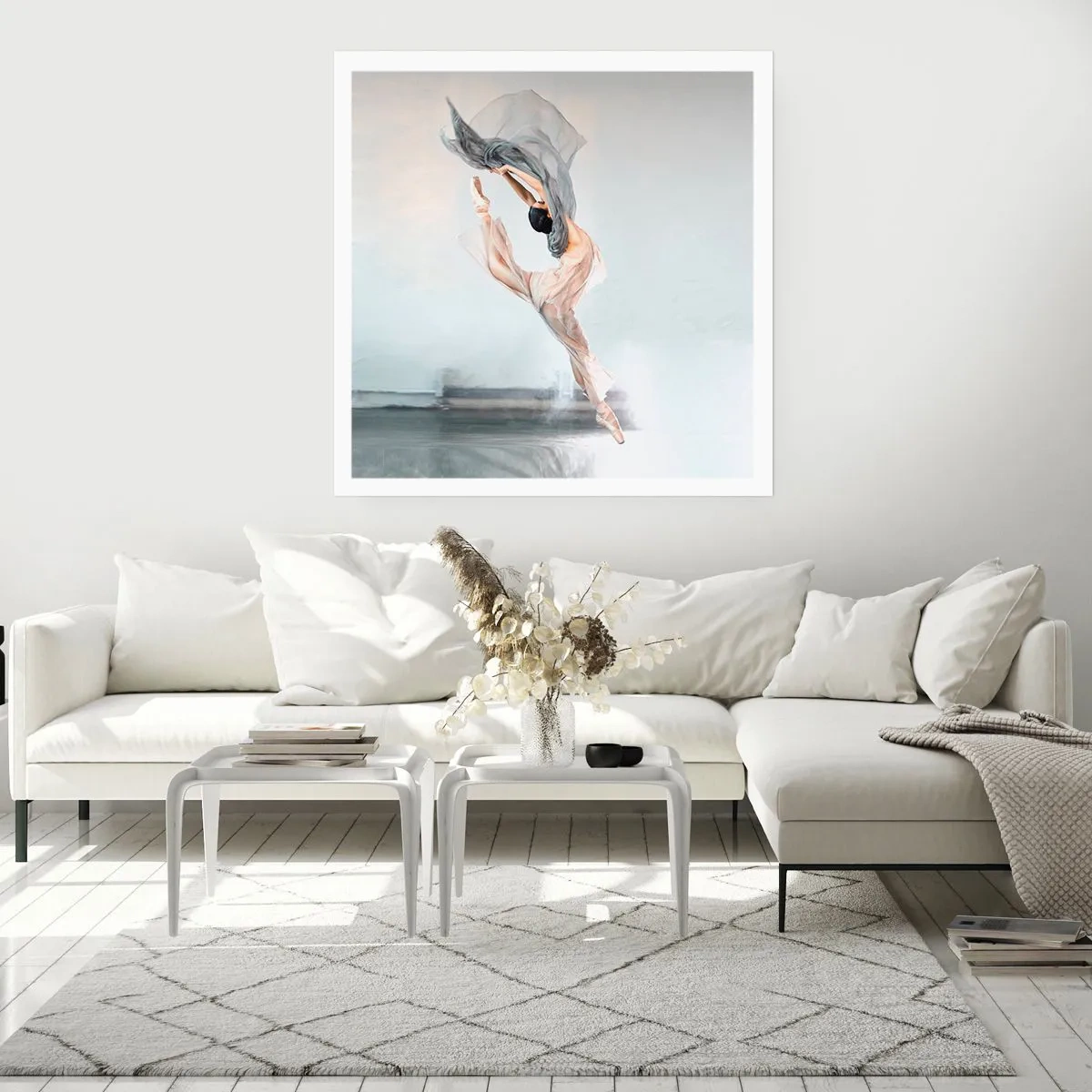Plakat - I dansende henrykkelse - 60x60 cm