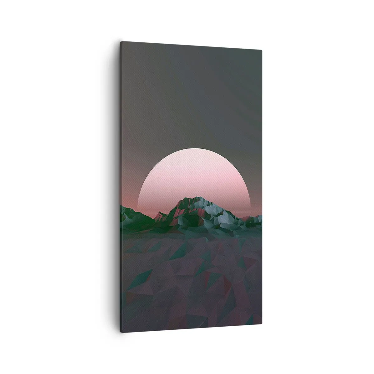 Lærredstryk - Billede på lærred - I en nabogalakse - 55x100 cm