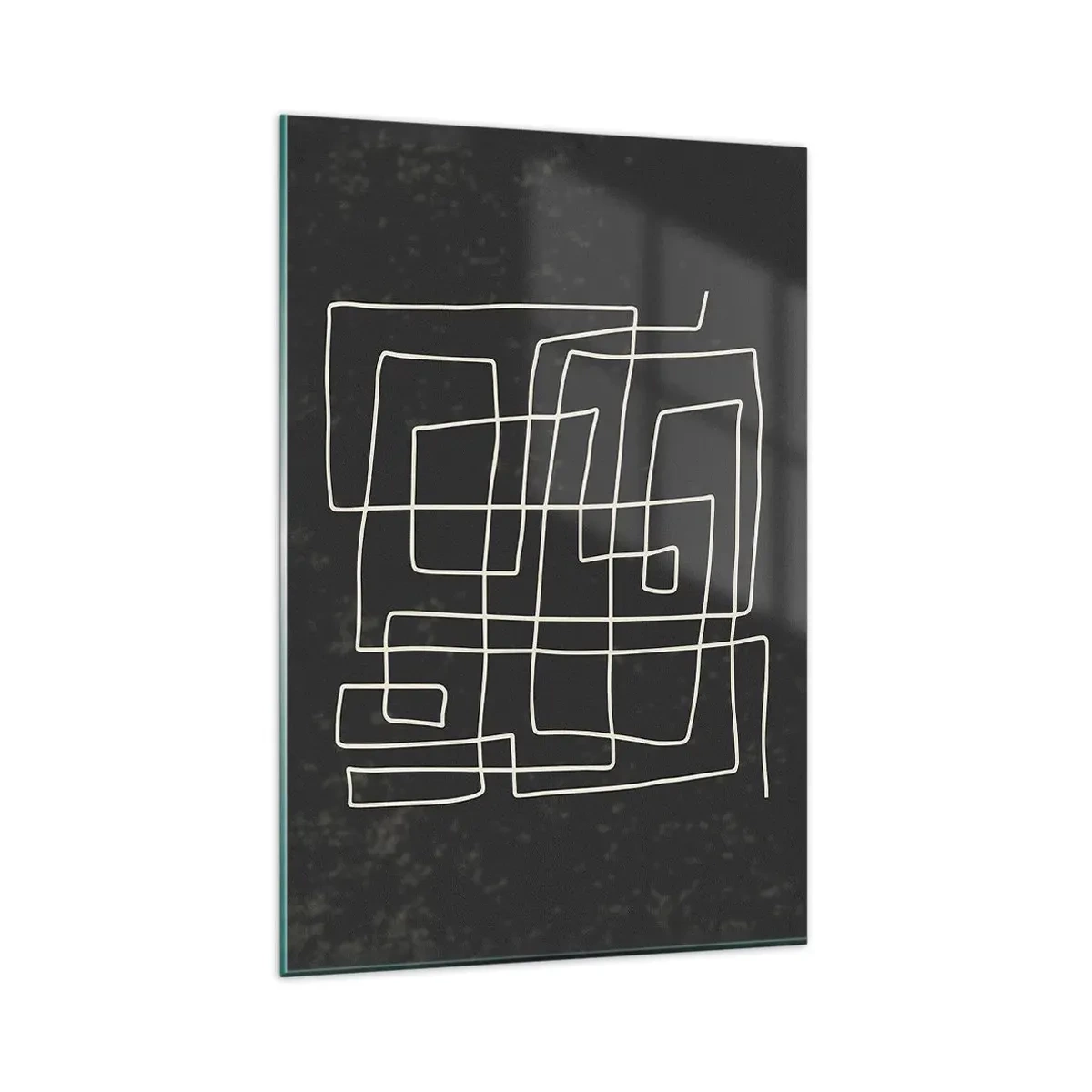 Billede på glas - Ikke helt så enkel - 80x120 cm