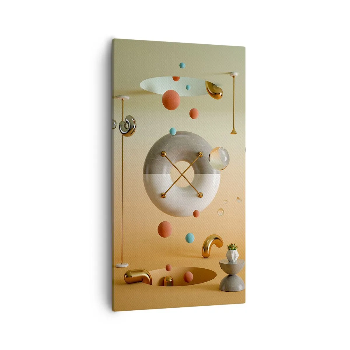 Lærredstryk - Billede på lærred - Alt kan ske - 55x100 cm