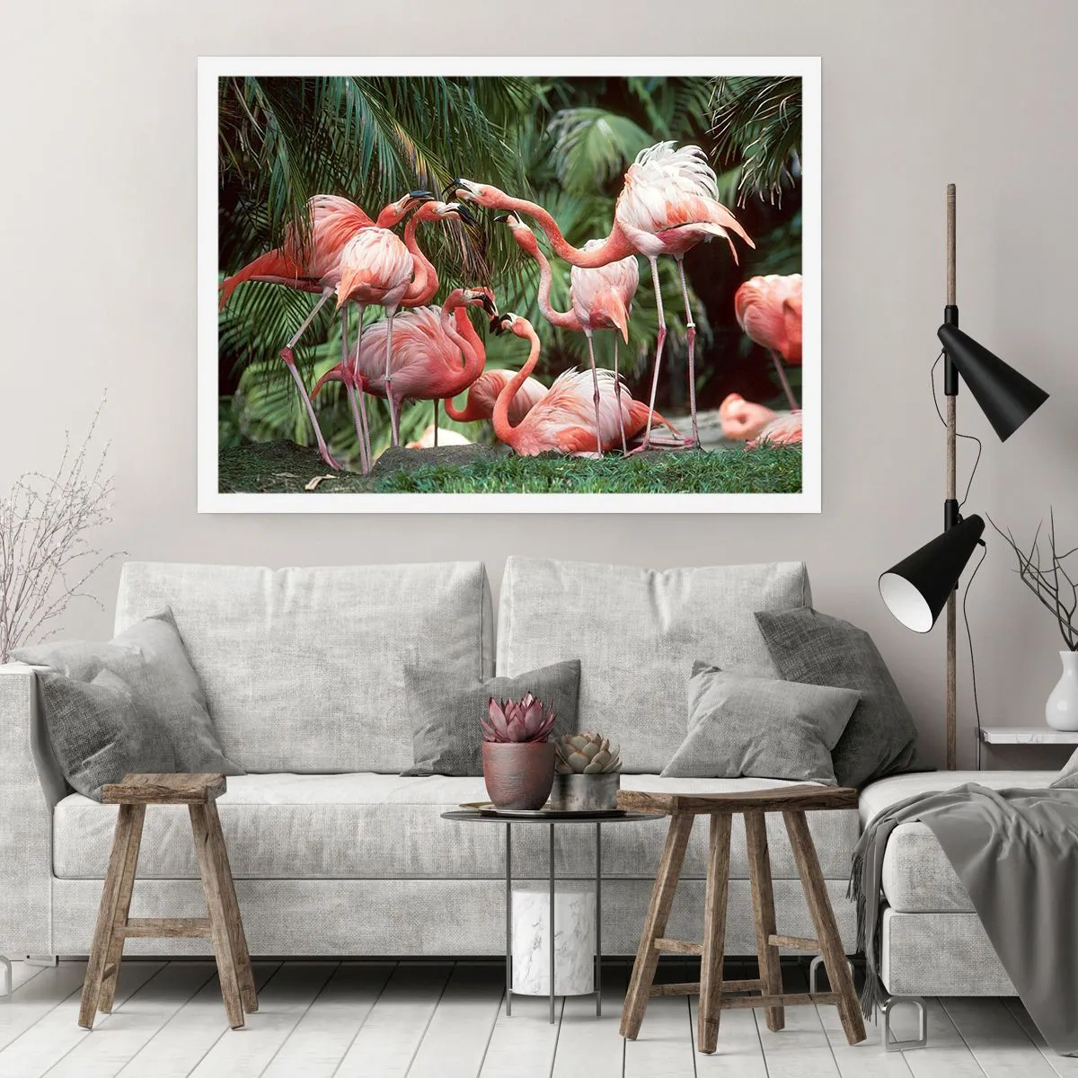 Plakat - Sladder om eftermiddagen - 100x70 cm