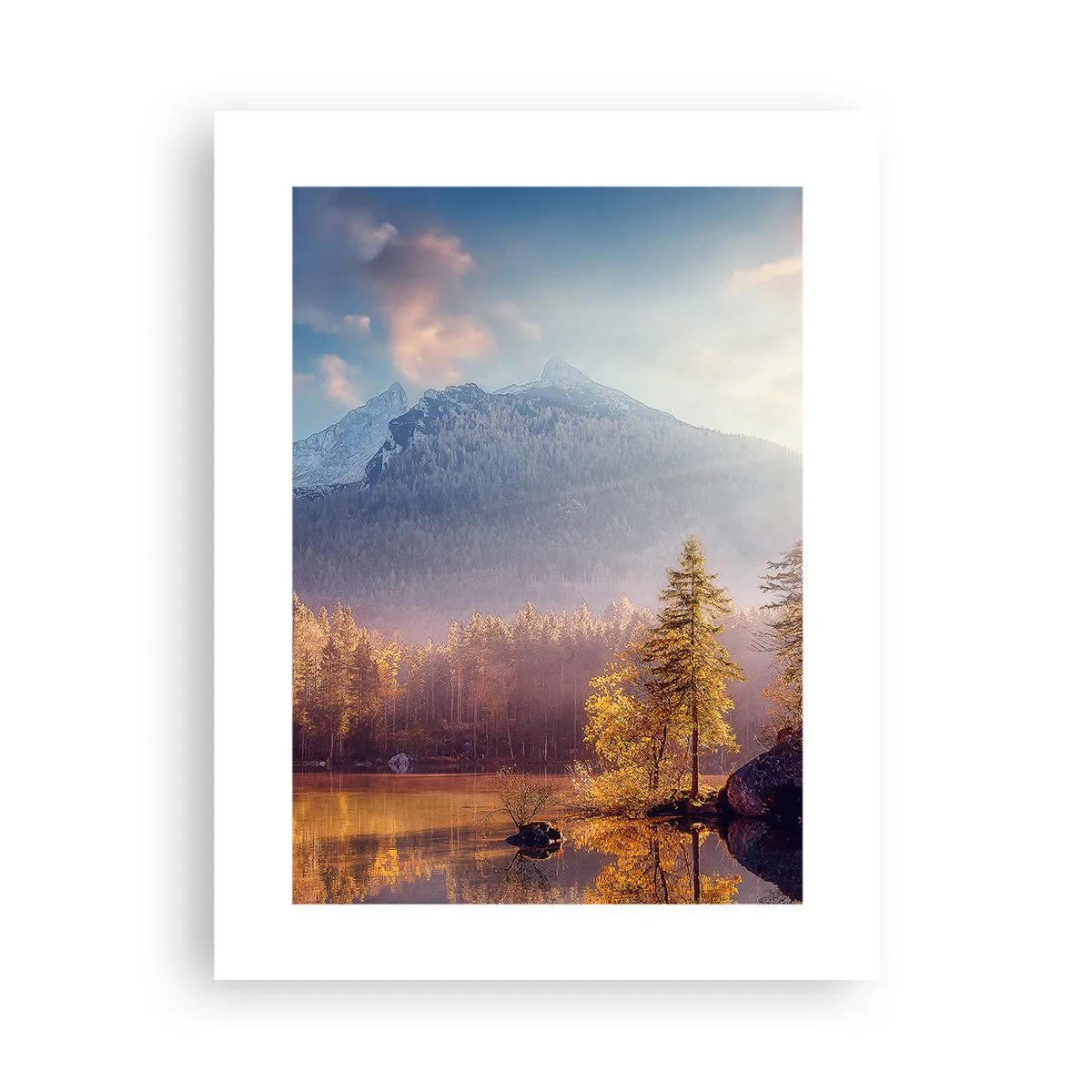 Plakat - I bjerge og dale - 30x40 cm