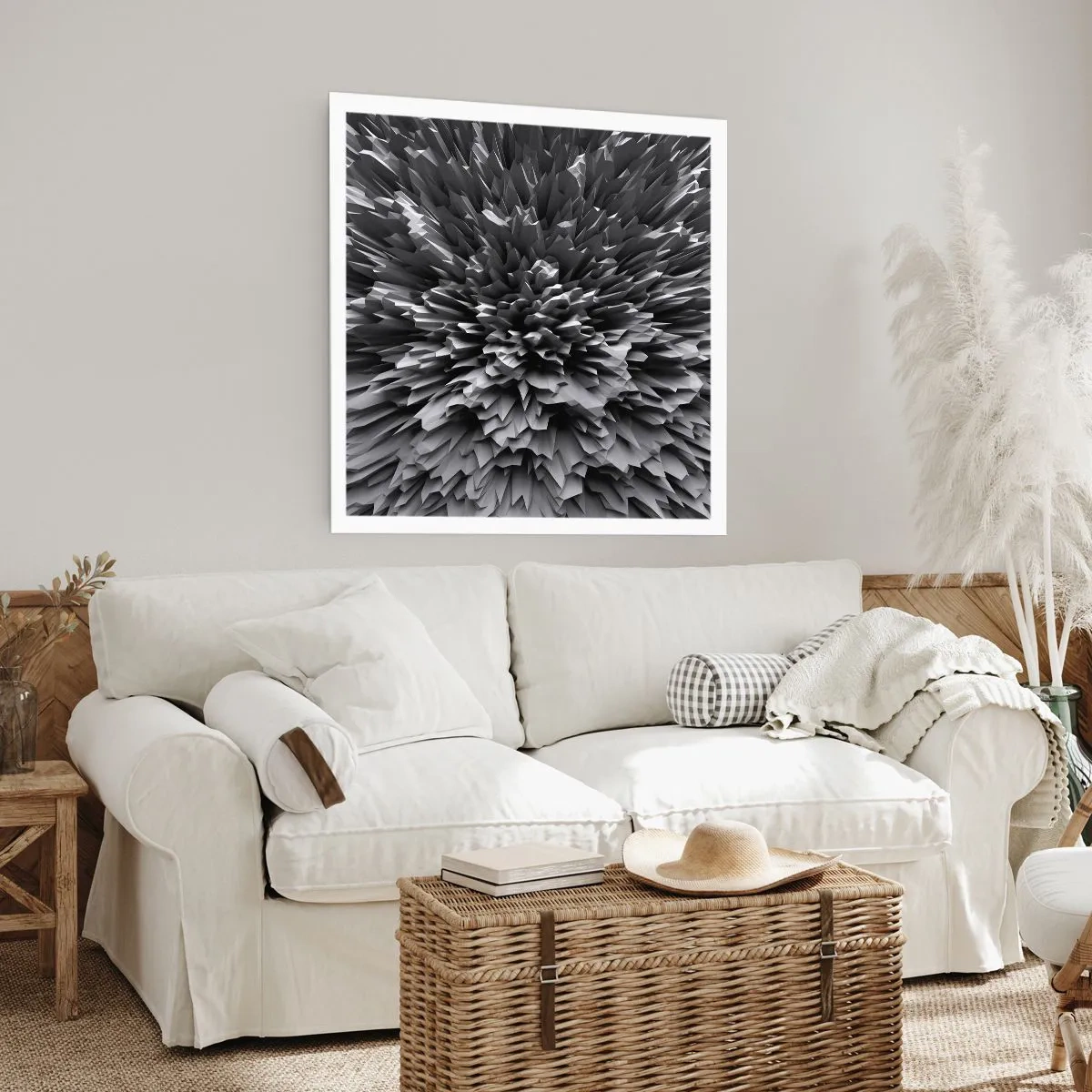 Plakat - Det kan ikke blive skarpere end dette - 60x60 cm
