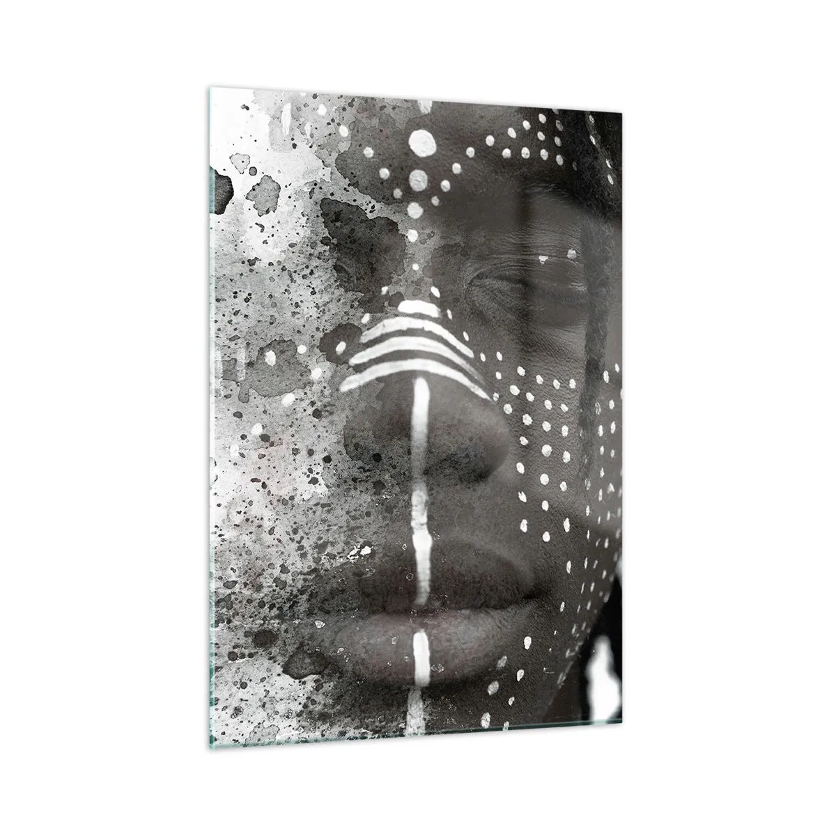 Billede på glas - Opdag den oprindelige ånd - 50x70 cm