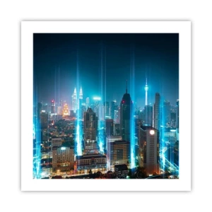 Plakat - Berlin til himlen - 50x50 cm