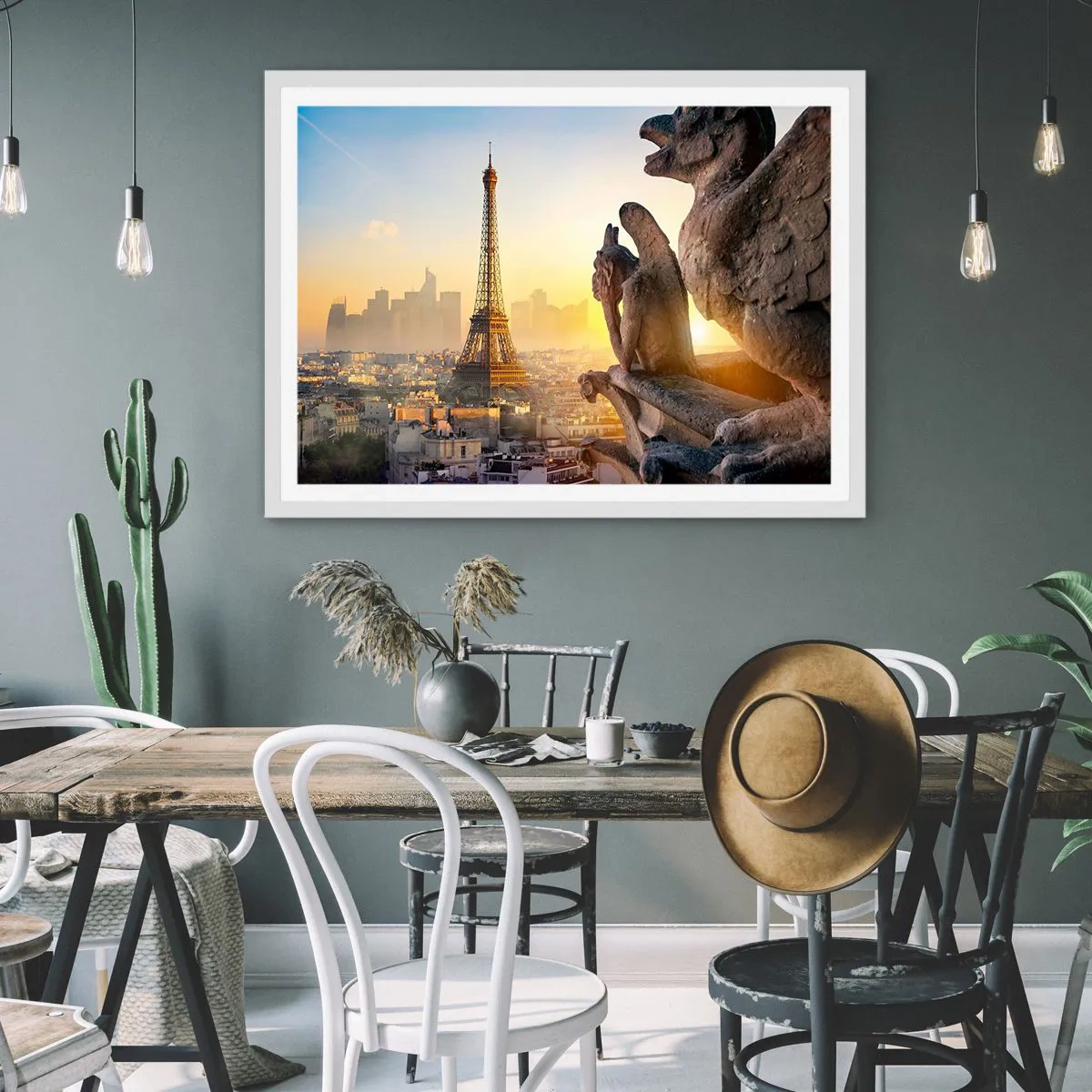 Plakat i hvid ramme - Meget har ændret sig... - 70x50 cm