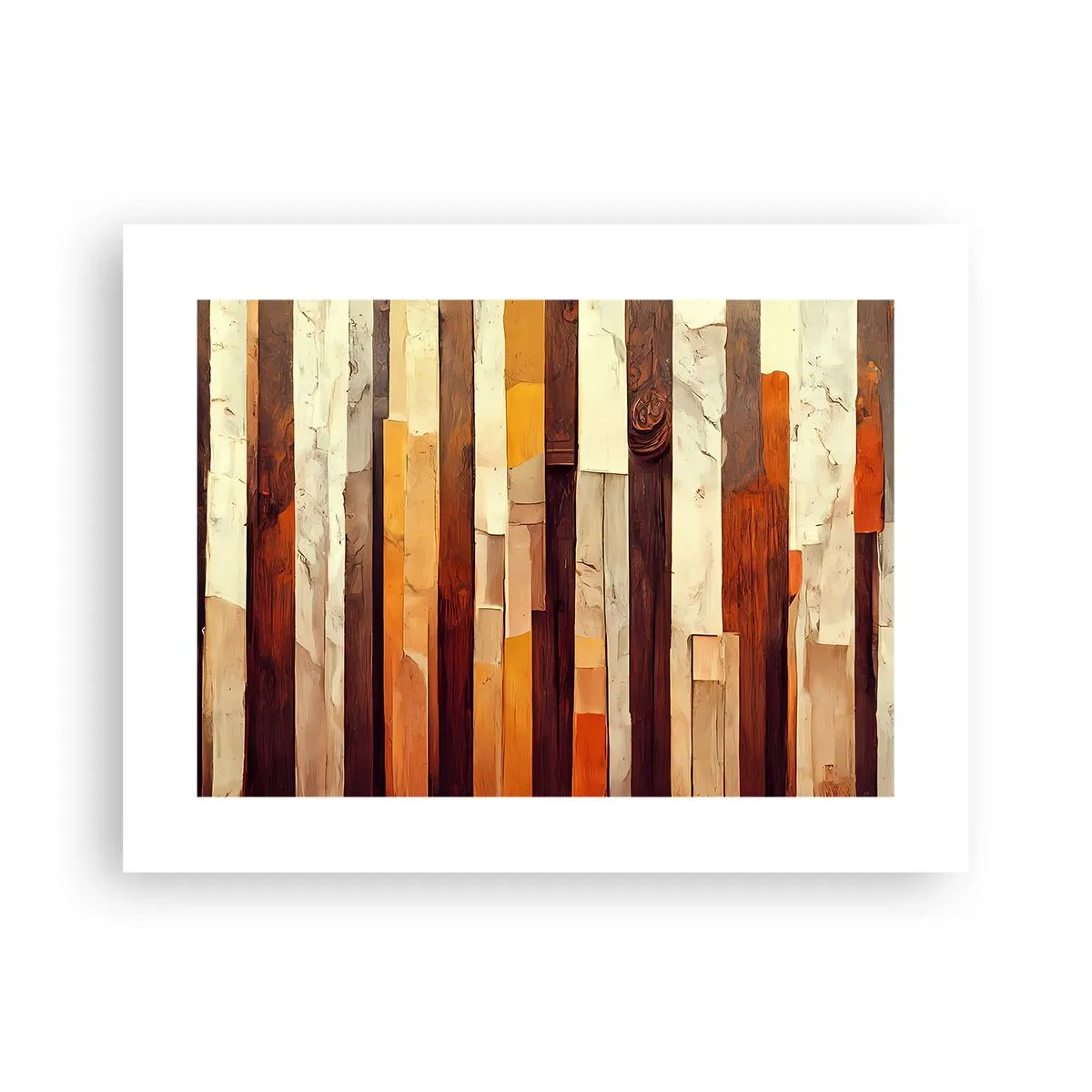 Plakat - Hymne af skovens træer - 40x30 cm