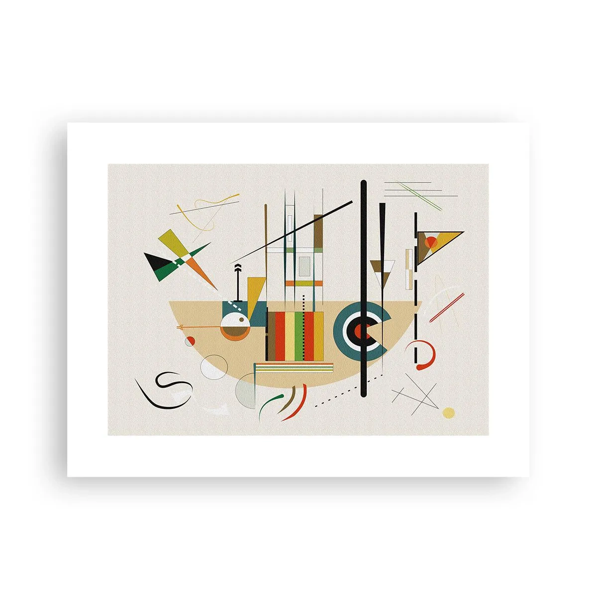 Plakat - Og verden griner - 40x30 cm