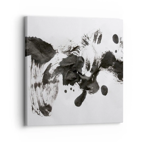 Lærredstryk - Billede på lærred - En metode i galskaben? - 30x30 cm