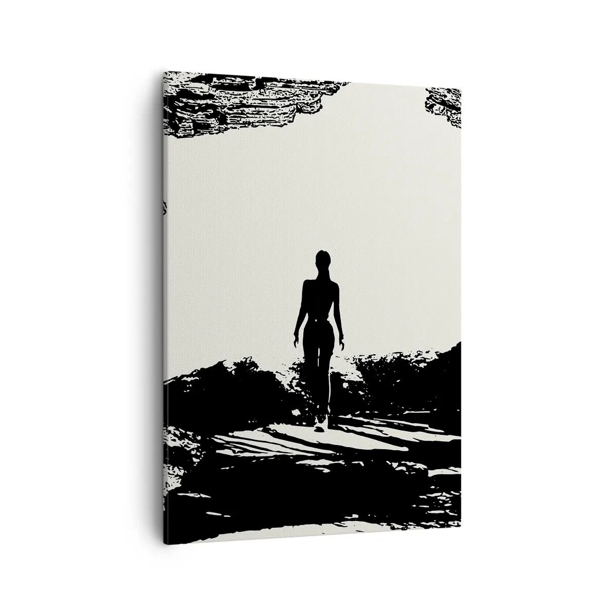Lærredstryk - Billede på lærred - Et nyt udseende - 50x70 cm