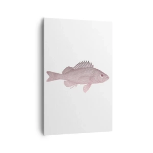 Lærredstryk - Billede på lærred - Fisk med store øjne - 80x120 cm