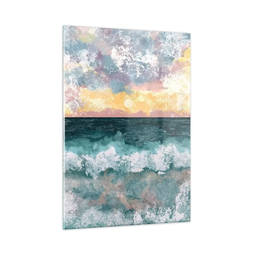 Billede på glas - Vand, lys, luft - 50x70 cm