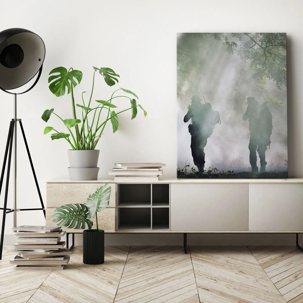 Lærredstryk - Billede på lærred - En for alle... - 50x70 cm