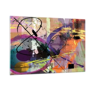 Billede på glas - Kan være lige eller rundt - 120x80 cm