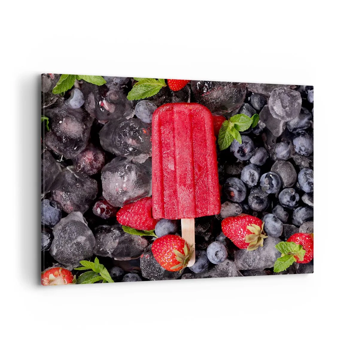 Lærredstryk - Billede på lærred - En smag af varm sommer - 100x70 cm