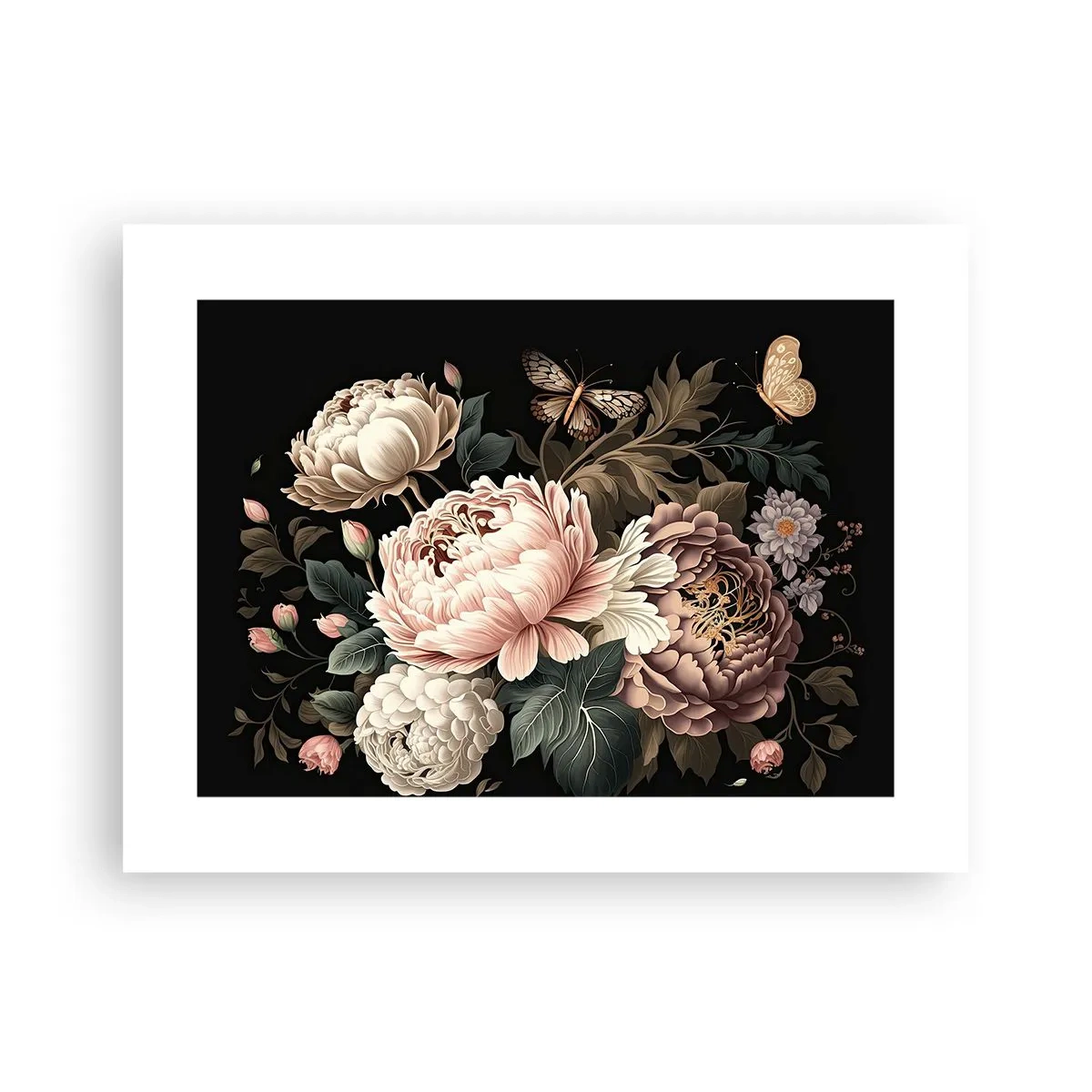 Plakat - I barok stil - 40x30 cm