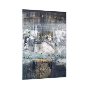 Billede på glas - Som på is, som på fortovet - 50x70 cm
