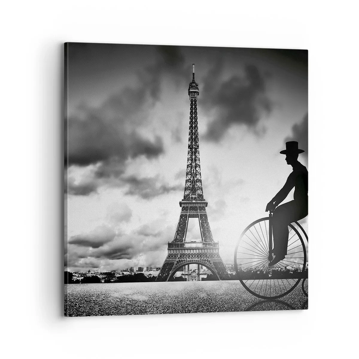 Lærredstryk - Billede på lærred - Længsel efter Belle Epoque - 70x70 cm