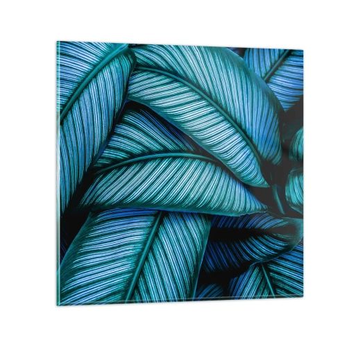 Billede på glas - Livslinjer - 30x30 cm