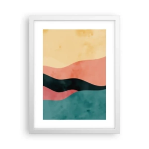 Plakat i hvid ramme - Kompatibel manglende overholdelse - 30x40 cm