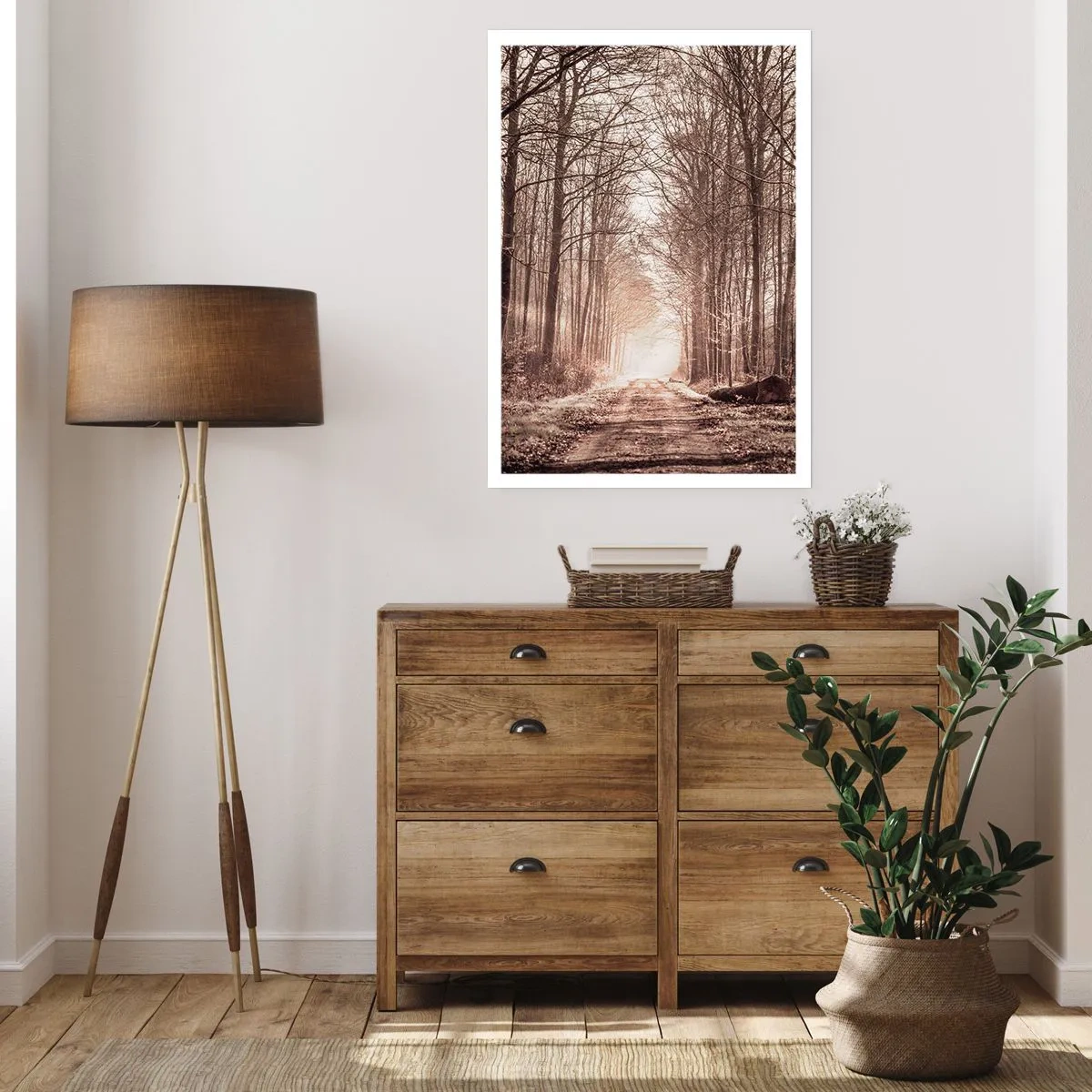Plakat - Skovkatedralen - 40x50 cm
