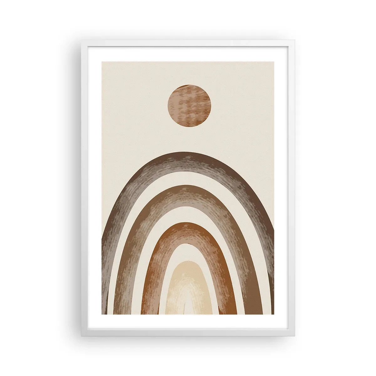 Plakat i hvid ramme - I en galakse langt, langt væk - 50x70 cm