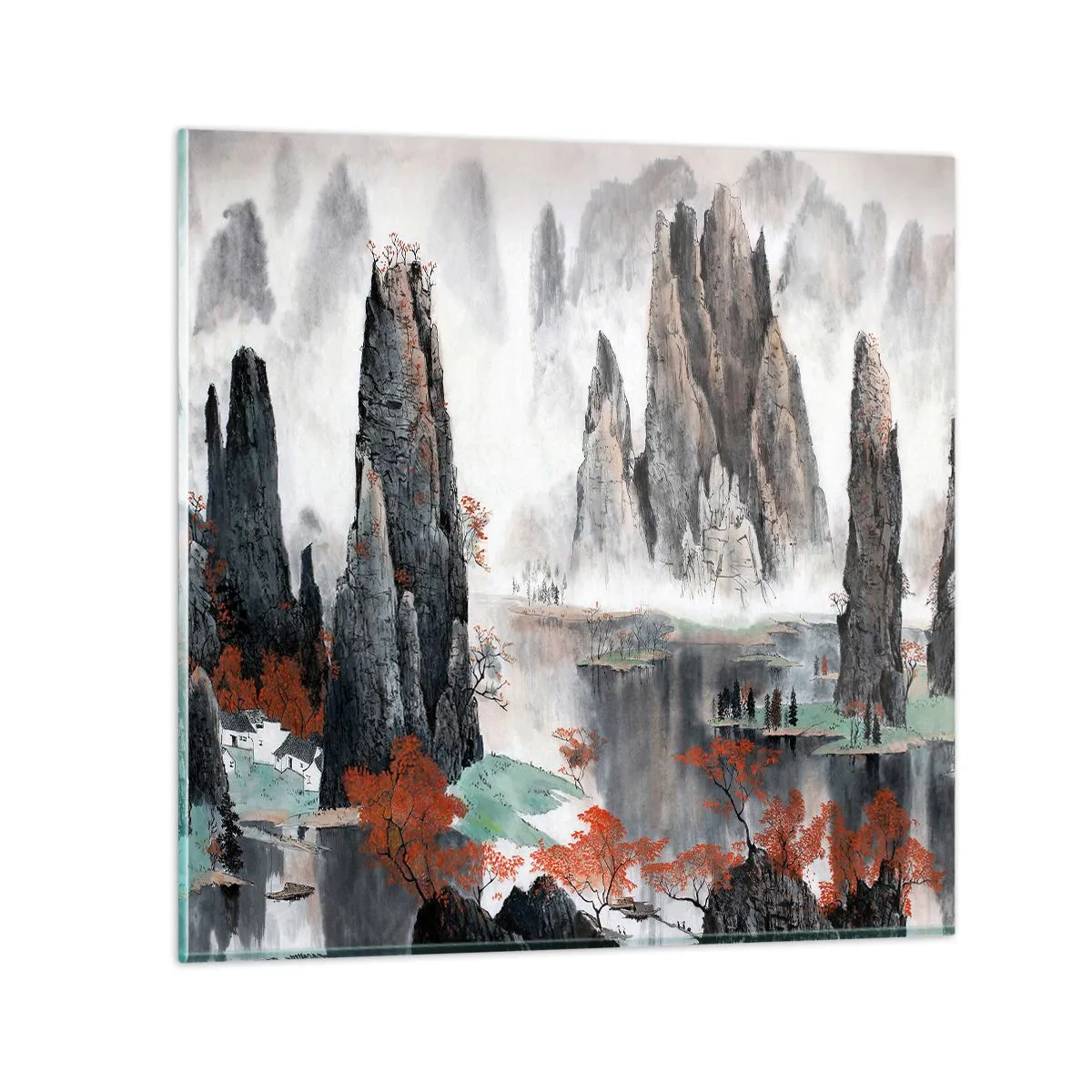 Billede på glas - Stærke beskyttere - 30x30 cm