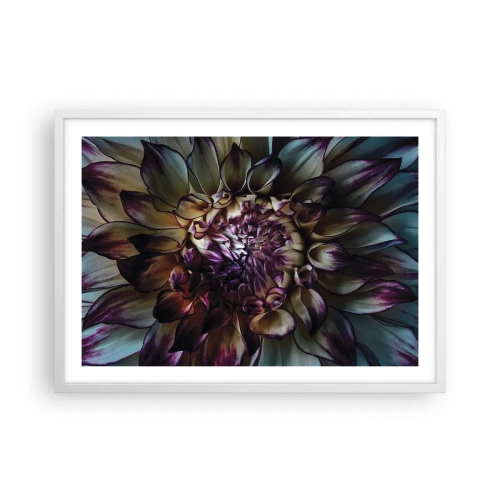 Plakat i hvid ramme - Ungdommens blomstring - 70x50 cm