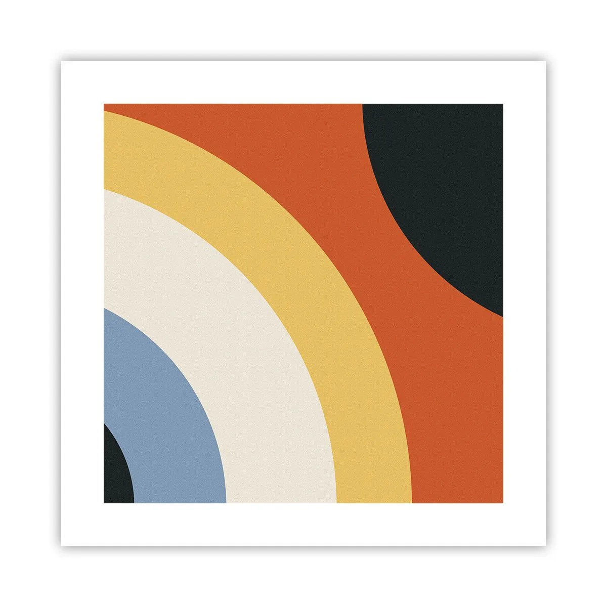 Plakat - Over for hinanden - 40x40 cm