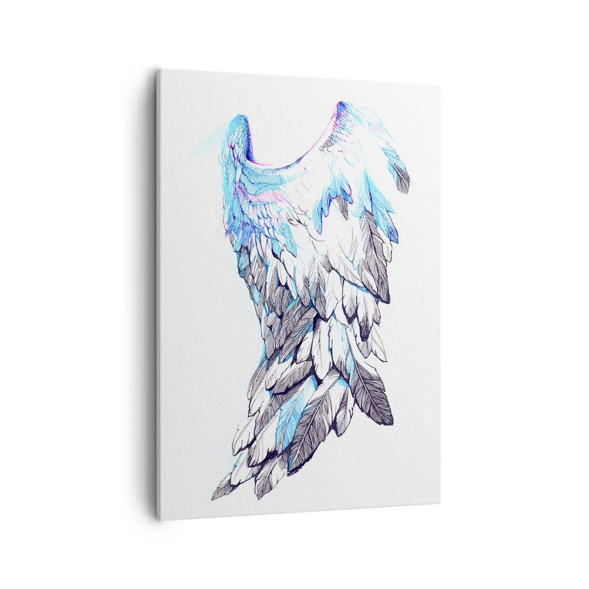 Lærredstryk - Billede på lærred - Jeg har brug for vinger - 50x70 cm
