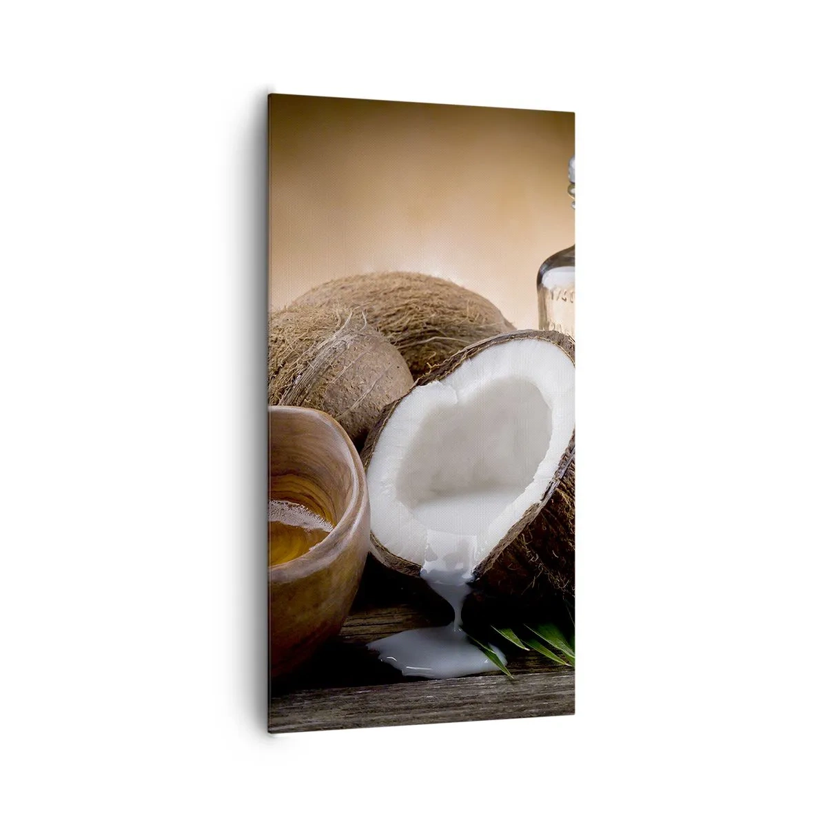 Lærredstryk - Billede på lærred - Sundhed fra de tropiske øer - 65x120 cm